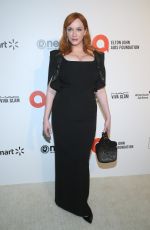 CHRISTINA HENDRICKS at Elton John Aids Foundation Oscar Viewing Party in West Hollywood 02/09/2020