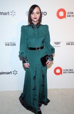 CHRISTINA RICCI at Elton John Aids Foundation Oscar Viewing Party in West Hollywood 02/09/2020