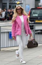 CHRISTINE MCGUINNESS at Airport in Manchester 02/01/2020