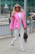 CHRISTINE MCGUINNESS at Airport in Manchester 02/01/2020