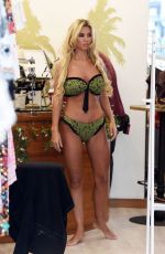 CHRISTINE MCGUINNESS on the Set of The Real Housewife of Cheshire 02/25/2020