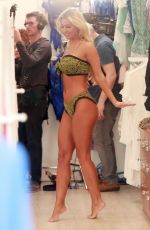 CHRISTINE MCGUINNESS on the Set of The Real Housewife of Cheshire 02/25/2020