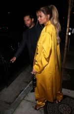 CIARA and Russell Wilson at Olivetta Restaurant in West Hollywood 02/08/2020