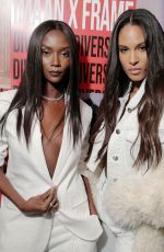 CINDY BRUNA at Frame x Imaan Dinner at New York Fashion Week 02/07/2020