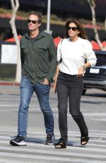 CINDY CRAWFORD and Rande Gerber Out for Lunch in West Hollywood 02/18/2020