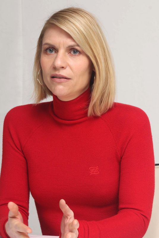 CLAIRE DANES at Homeland Press Conference in Los Angeles 02/14/2020