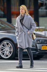 CLAIRE DANES Out and About in new york 02/24/2020