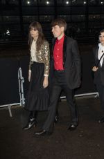 CLARA LUCIANI Arrives at Celine Fashion Show in Paris 02/28/2020