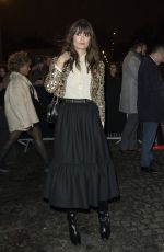CLARA LUCIANI Arrives at Celine Fashion Show in Paris 02/28/2020
