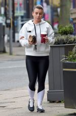 COLEEN ROONEY at Costa Coffee in Cheshire 02/05/2020