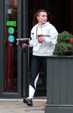 COLEEN ROONEY at Costa Coffee in Cheshire 02/05/2020