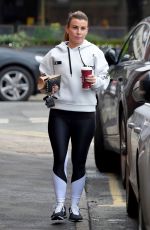 COLEEN ROONEY at Costa Coffee in Cheshire 02/05/2020
