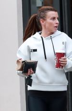 COLEEN ROONEY at Costa Coffee in Cheshire 02/05/2020