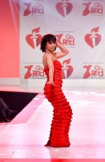 CONSTANCE ZIMMER at American Red Heart Association’s Go Red for Women Red Dress Collection in New York 02/05/2020
