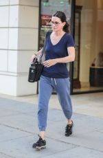 COURTENEY COX Leaves a Spa in Beverly Hills 02/25/2020