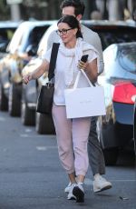 COURTENEY COX Out Shopping in West Hollywood 02/04/2020
