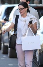 COURTENEY COX Out Shopping in West Hollywood 02/04/2020