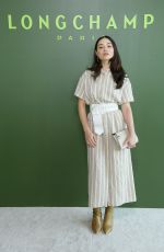 CRYSTAL REED at Longchamp Show at New York Fashion Week 02/08/2020