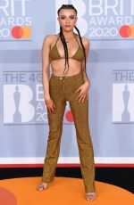 DAISY MASKELL at Brit Awards 2020 in London 02/18/2020