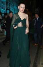 DAISY RIDLEY Leaves Annabels in London 02/02/2020