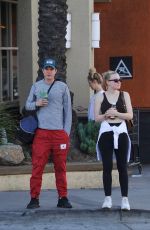 DAKOTA FANNING Out and About in Los Angeles 02/28/2020