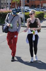 DAKOTA FANNING Out and About in Los Angeles 02/28/2020