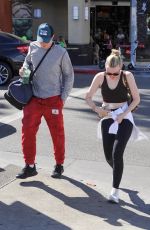 DAKOTA FANNING Out and About in Los Angeles 02/28/2020