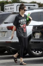 DAKOTA JOHNSON Leaves Pilates Class in West Hollywood 02/27/2020
