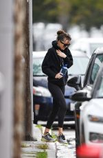 DAKOTA JOHNSON Leaves Yoga Class in Los Angeles 02/09/2020