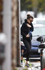 DAKOTA JOHNSON Leaves Yoga Class in Los Angeles 02/09/2020