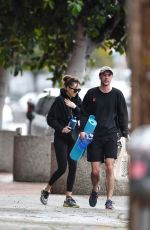 DAKOTA JOHNSON Leaves Yoga Class in Los Angeles 02/09/2020