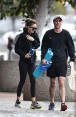 DAKOTA JOHNSON Leaves Yoga Class in Los Angeles 02/09/2020