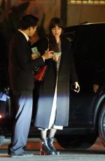 DAKOTA JOHNSON Night Out in Los Angeles 02/05/2020