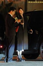 DAKOTA JOHNSON Night Out in Los Angeles 02/05/2020