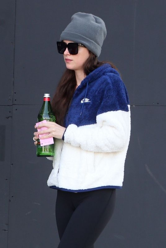 DAKOTA JOHNSON Out and About in Los Angeles 02/05/2020