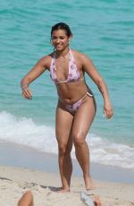 DANILEIGH in Bikini at a Beach in Miami 02/05/2020