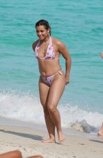 DANILEIGH in Bikini at a Beach in Miami 02/05/2020