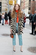 DARBY STANCHFIELD Arrives at Build Series in New York 02/20/2020
