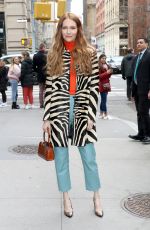 DARBY STANCHFIELD Arrives at Build Series in New York 02/20/2020