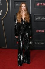DARBY STANCHFIELD at Locke & Key Series Premiere in Hollywood 02/05/2020
