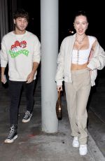 DELILAH HAMLIN and Eyal Booker at Catch LA in West Hollywood 02/27/2020