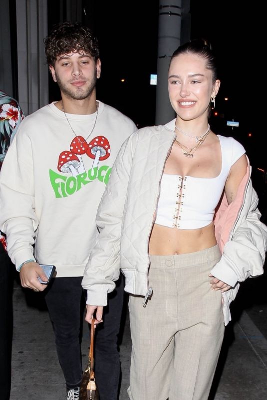 DELILAH HAMLIN and Eyal Booker at Catch LA in West Hollywood 02/27/2020