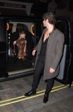 DELILAH HAMLIN and Eyal Booker Out for Dinner in West Hollywood 02/14/2020