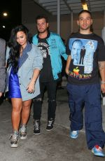 DEMI LOVATO Leaves E11even Nightclub in Miami 01/31/2020