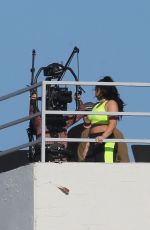 DEMI LOVATO on the Set of a Photoshoot in Los Angeles 02/11/2020