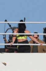DEMI LOVATO on the Set of a Photoshoot in Los Angeles 02/11/2020