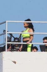 DEMI LOVATO on the Set of a Photoshoot in Los Angeles 02/11/2020