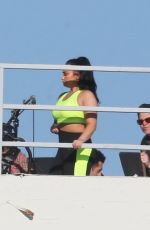 DEMI LOVATO on the Set of a Photoshoot in Los Angeles 02/11/2020