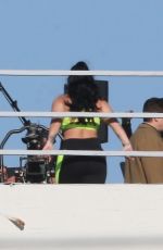 DEMI LOVATO on the Set of a Photoshoot in Los Angeles 02/11/2020