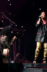 DEMI LOVATO Performs at Bud Light Super Bowl Music Fest in Miami 02/01/2020